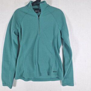 Marmot Green 1/4 Zip Womens Pullover S/P